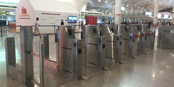 寧夏機場人證合一檢票系統(tǒng)案例